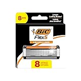 BIC Flex 5 Refillable Refill Razor Cartridges for