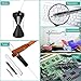 Oria Cleaning Brush Set, 8 Inch Nylon Tube Brushes with Protective Cap for Drinking Straws, Glasses, Keyboards, Jewelry Cleaning, Etc, 10 Packs