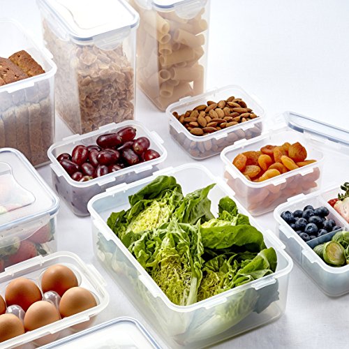 LOCK & LOCK Airtight Rectangular Food Storage Container 11 oz / 350ml / 0.3QT