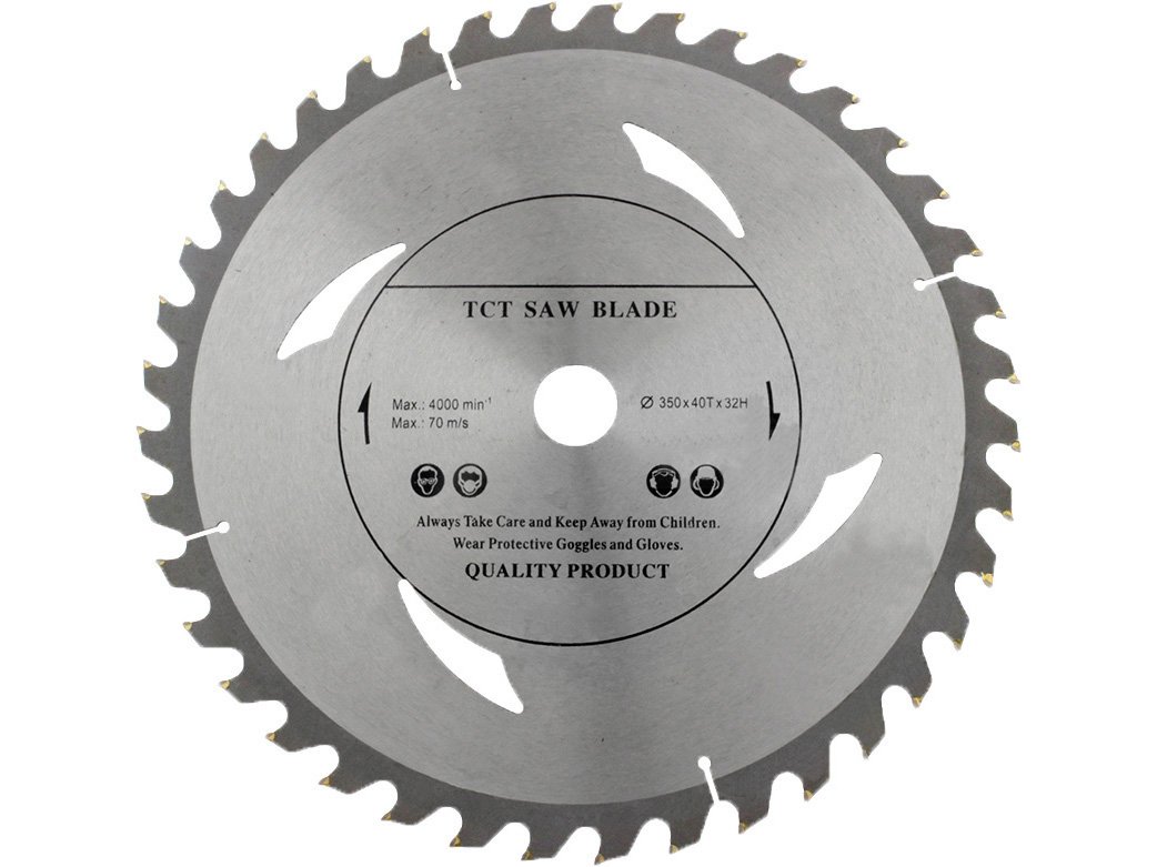 VOYTO Circular Saw Blade (Chop Saw) 350mm x 32mm x 40T for Wood Cutting discs Circular
