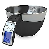 Fradel Digital Kitchen Food Scale with Bowl