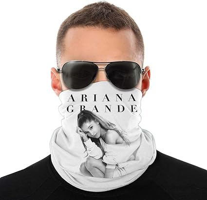 Amazon Ariana Grande アリアナ グランデ フェイスカバー 冷感 ネックガード Uvカット 紫外線対策 多機能 フェイスカバー メンズ 日焼け防止 フェイスガード 伸縮 通気性 呼吸しやすい 男女兼用 Sweetsto スポーツ アウトドア