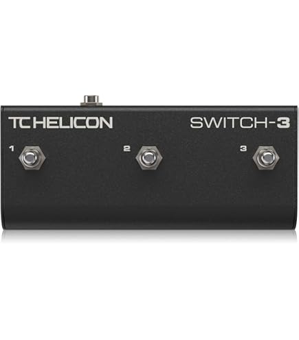 ギター play ACOUSTIC + SWITCH-3 Amazon.com: TC Helicon PLAY ACOUSTIC 3-Button Vocal and