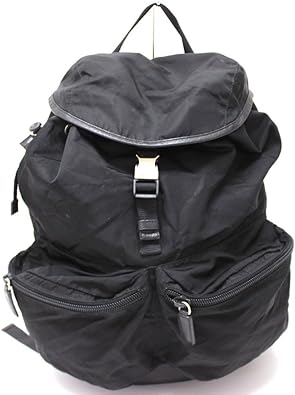 Amazon プラダ Prada 巾着風 ハンドバッグ メンズ リュック デイパック ナイロン レディース 中古 シューズ バッグ