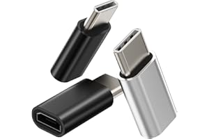 Micro USB Female to USB C Male Adapter(3pack) Android Port Charge Cable to Type C Charging Connector for Pixel 5XL LG Ultra Z