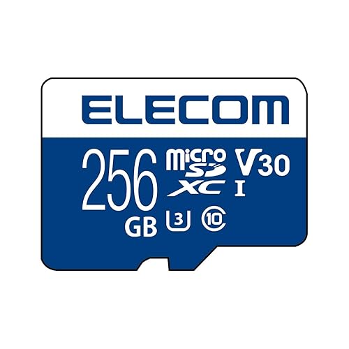 ELECOM microSDXCメモリカード(UHS-I対応) MF-MS256GU13V3R