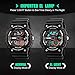 Men's Sports Watch Dual Time Quartz Analog Watch Military Time Unique Digital Alarm Stopwatch Fashion Led Dress Watch Athletic Cheap Wrist Watches on Sale 50M Waterproof for Kids Boy Children- Black