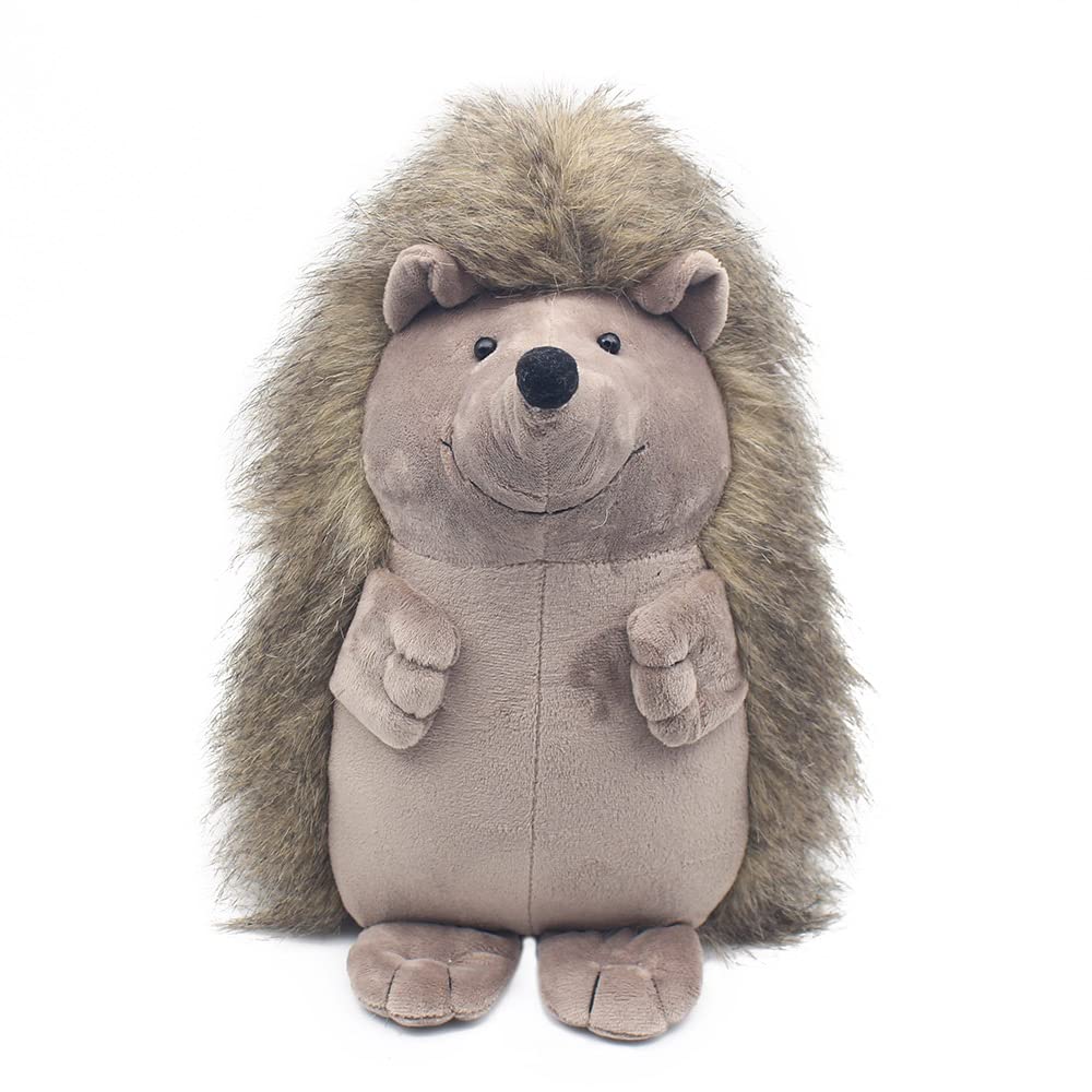 Pepper Fur Hedgehog Doorstop