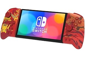 Nintendo Switch Split Pad Pro (Pikachu & Charizard) - Ergonomic Controller for Handheld Mode - Officially Licensed by Nintend