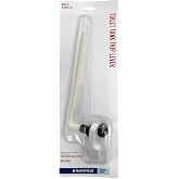 Mansfield 40 Left-Hand Front Mount Toilet Tank Lever - Compact 7-Inch ABS Arm - Fits Models 11, 21, 26, 160, 161, 165, 170, 171, 175, 180, 190 &ndash; White Plastic Handle