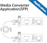 10Gtek 1Gb SFP LX LC Singlemode Fiber Converter 10/100/1000RJ45 20km UK PSU view 6