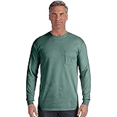 Comfort color Men's 4410 Heavyweight Long Sleeve Pocket T-Shirt