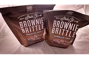 Sheila G's Original Chocolate Chip Brownie Brittle 16 oz (SUPER VALUE 2 PACK)