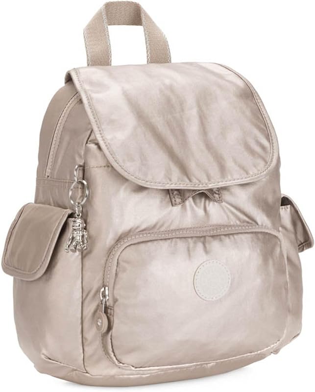 CITY PACK MINI Kleiner Rucksack, Metallic Glow (Silber)