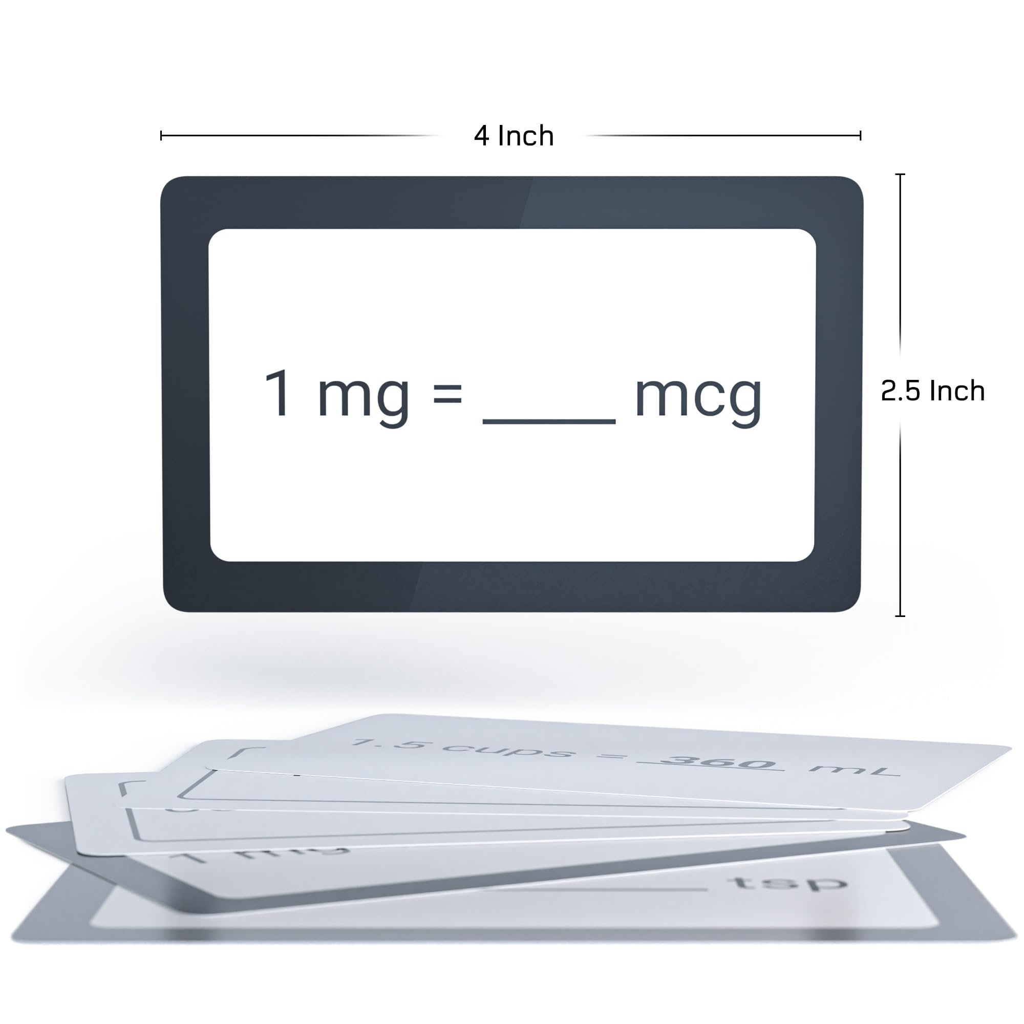 Pharmacology Unit Conversion Flashcards: The Fast And Effective Way To ...