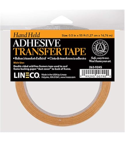 Scotch® ATG Adhesive Transfer Tape 924, Clear, 1/4 In X 60 Yd, 2 Mil - View #6