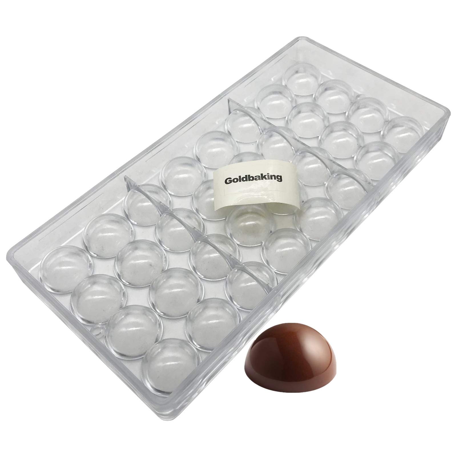 2.7cm Chocolate Sphere Mold Polycarbonate Small Ball Candy Mould (xs1.06inch)