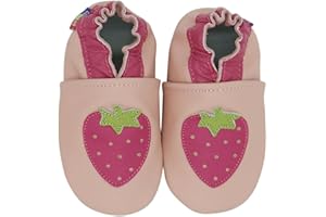 Carozoo Toddler Kids Unisex Slipper Animal Flower Soft Sole Leather Baby Shoes