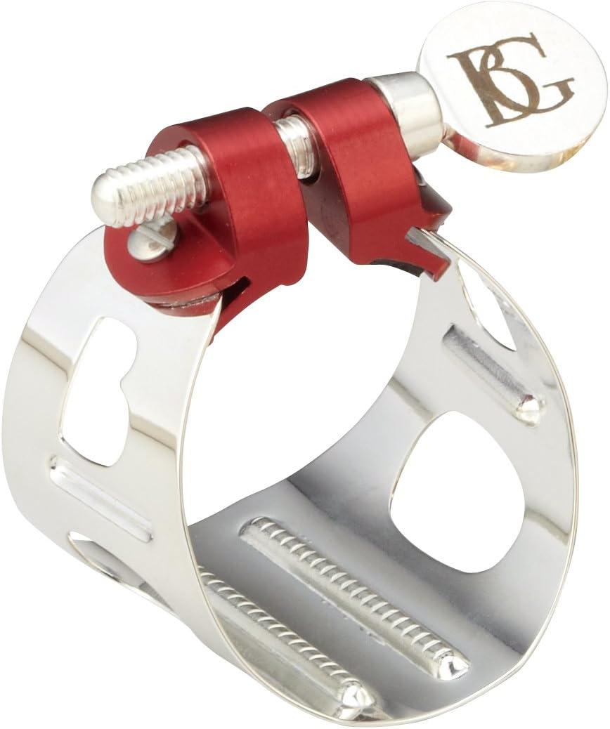 BGLD - Silver-played Duo Ligature for Alto Sax