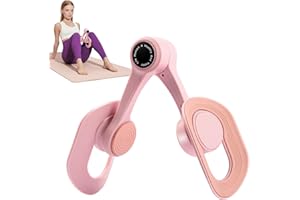 SirDone Thigh Master Kegel Exerciser - 360° Adjustable Thigh & Pelvic Floor Strengthener, Multi-Function Home Gym Equipment for Women's Inner Thigh, Hip, Leg and Arm Workouts (Pink)