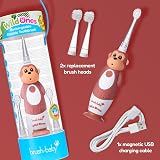 Brush-Baby Rechargeable Electric Toothbrush Kids 0-10 Monkey Design view 8