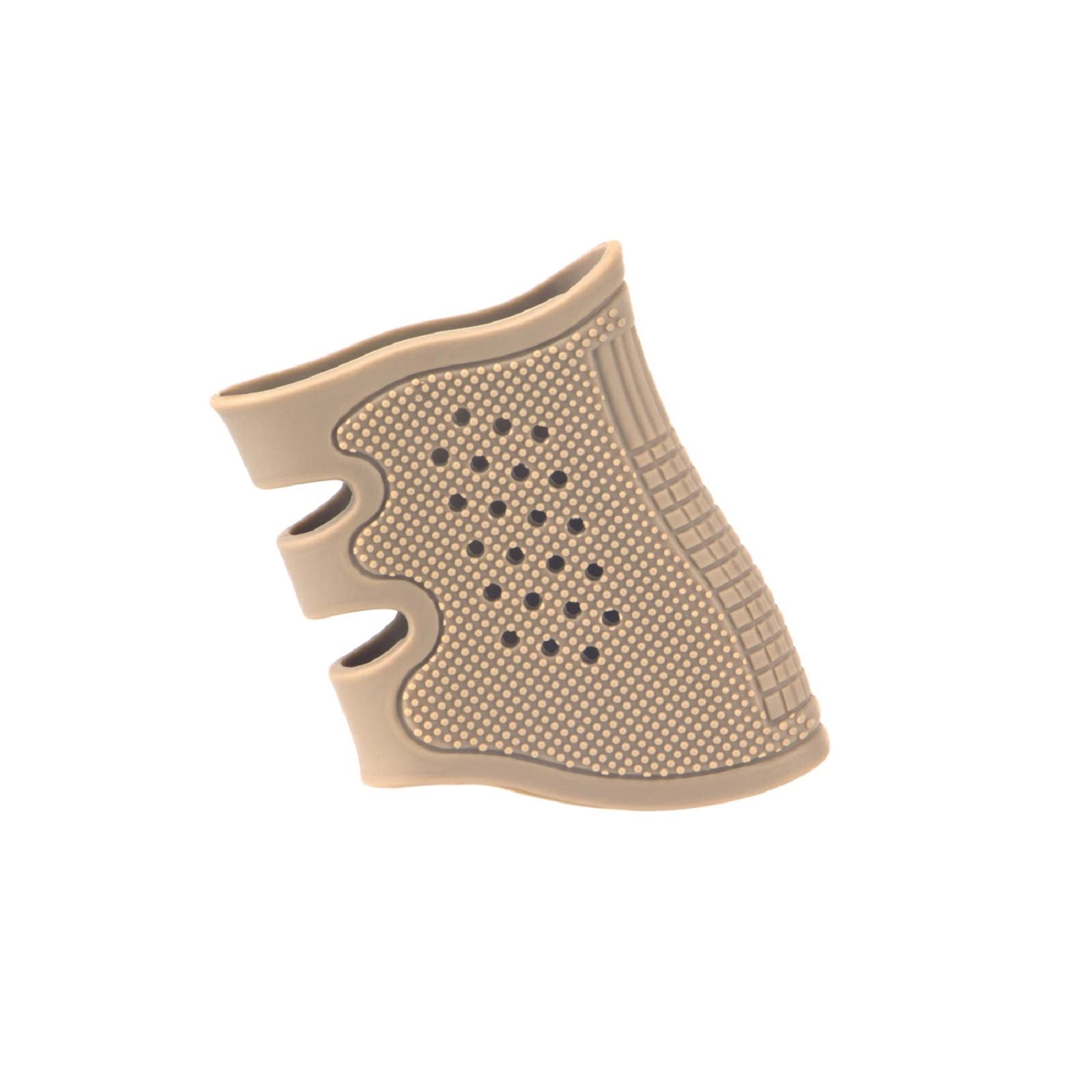 ToopMount Rubber Gun Grip Cover Sleeve Anti-Slip High Strength Soft Rubber Grip Cover for Gk 17, Generation 4 Gk 20, 21, 22, 31, 34, 35, 37 (Khaki)