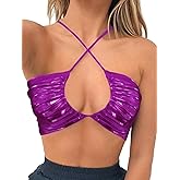 krtwrnt Women‘s Festival Outfits Rave Crop Top