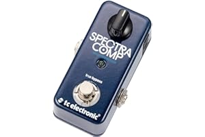 TC Electronic SPECTRACOMP BASS COMPRESSOR Ultra-Compact Multiband Compression Pedal for Bass with Built-In TonePrint Technology