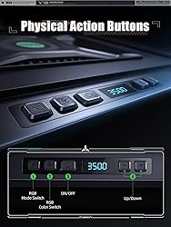 llano V10 Gaming Laptop Cooling Pad, RGB Laptop