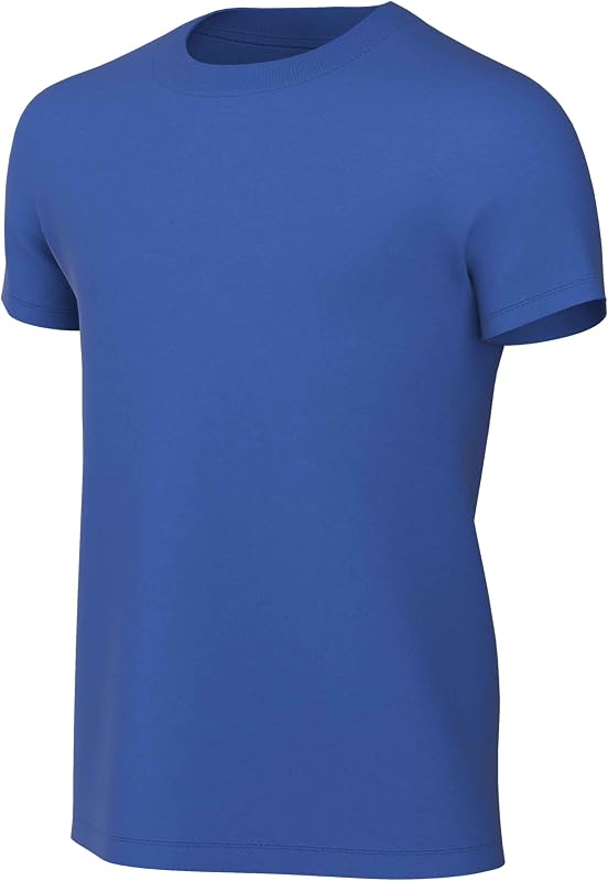 CZ0909-463 Y NK PARK20 SS Tee T-Shirt Unisex Ragazzi Royal Blue/White Taglia L