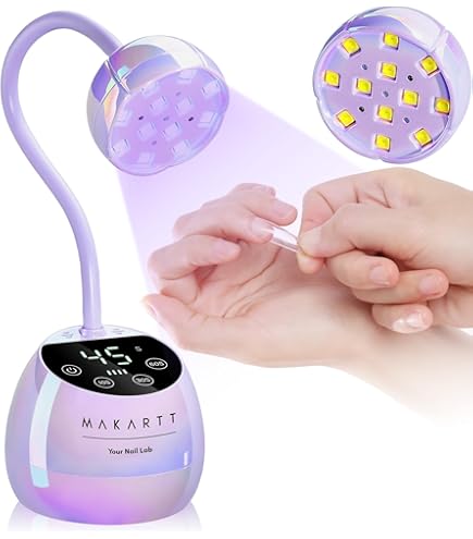 Amazon.com : UV LED Nail Lamp, 36W Mini Cordless Gel x Nail Lamp