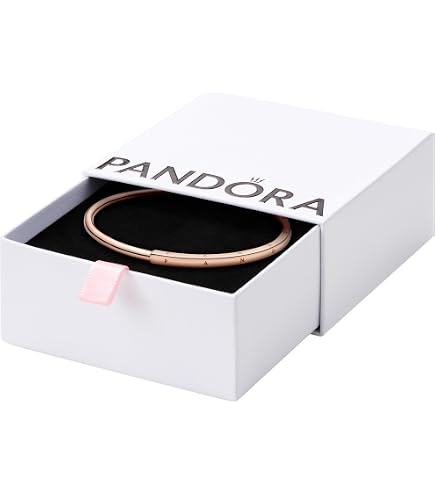 Amazon.com: PANDORA Jewelry Signature Open Bangle Cubic Zirconia