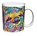 Dean Russo Sloth Modern Animal Art Ceramic Gift Coffee Tea Cocoa (11 OZ C HANDLE CERAMIC MUG)