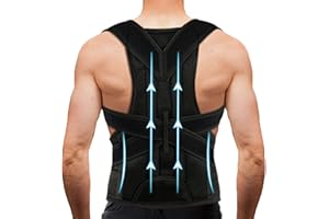 Back Brace Posture Corrector for Women Men -Adjustable and Breathable Support Scoliosis Back Brace for Waist, Back and Should