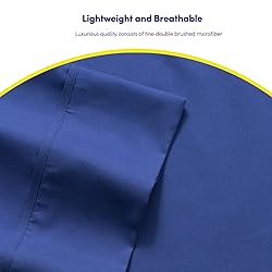 Twin Size Bed Sheets - 4 Piece 1500 Supreme