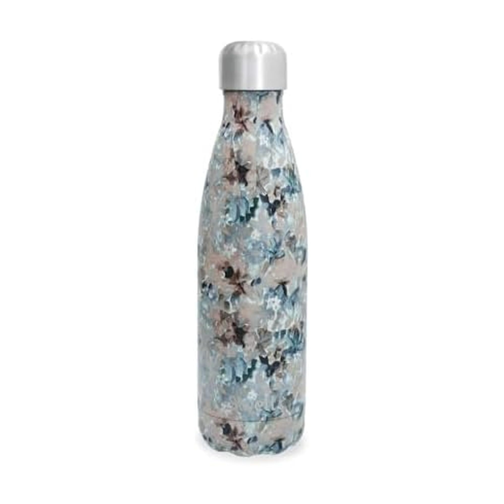 S'well Original Forest Bloom 500ml Vacuum-Insulated Drinks Bottle Keeps Drinks Cold and Hot - BPA-Free Stainless Steel Hydration Bottle for On The Go