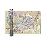 Waypoint Geographic Boardroom Series USA Wall