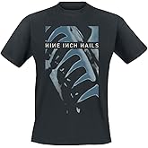 Nine Inch Nails T Shirt Pretty Hate Machine Band Logo Official Mens Black Size