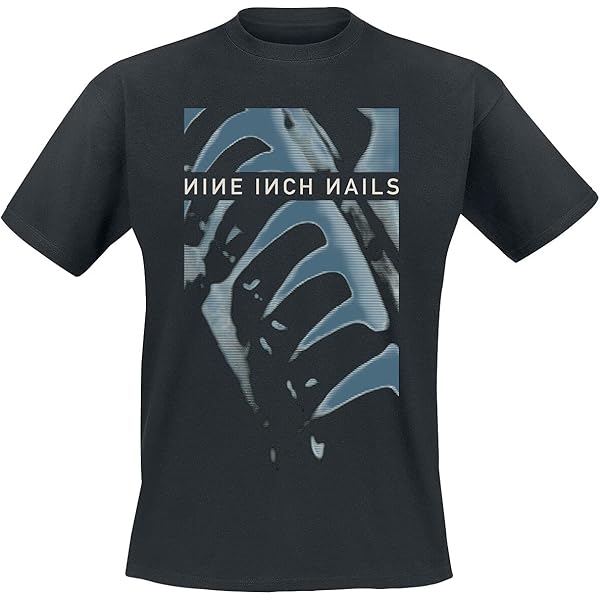 Amazon.com: Nine Inch Nails T Shirt Classic Band Logo