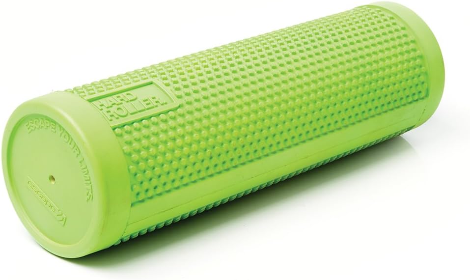 Escape Fitness Ultra Flex Hard Foam Roller Green, 45.7 x 14.9 cm
