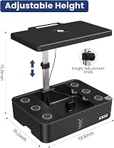iDOO ID-IG301 12-Pod Hydroponics Indoor Garden Black view 5