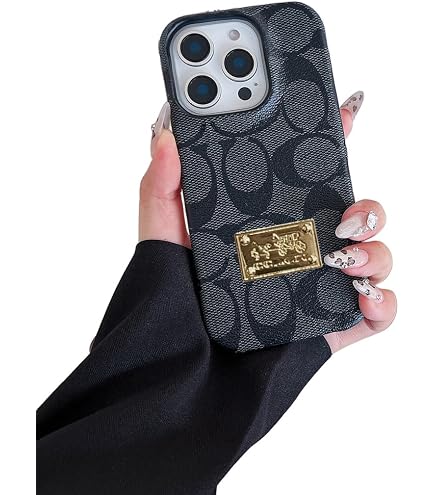 Amazon.com: Coach Protective Case for iPhone 12 - Diagonal Stripe