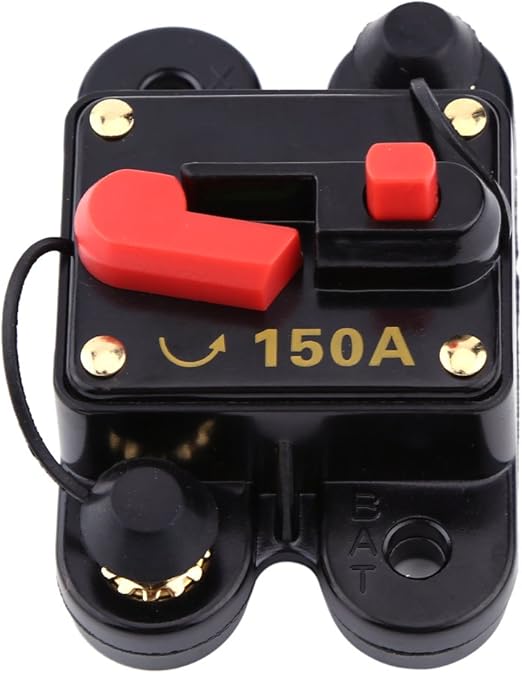 Interruttore Automatico 30A 32V DC Con Ripristino Manuale Per Auto, Barca E Camper – Protezione Sovraccarico Impermeabile - 4
