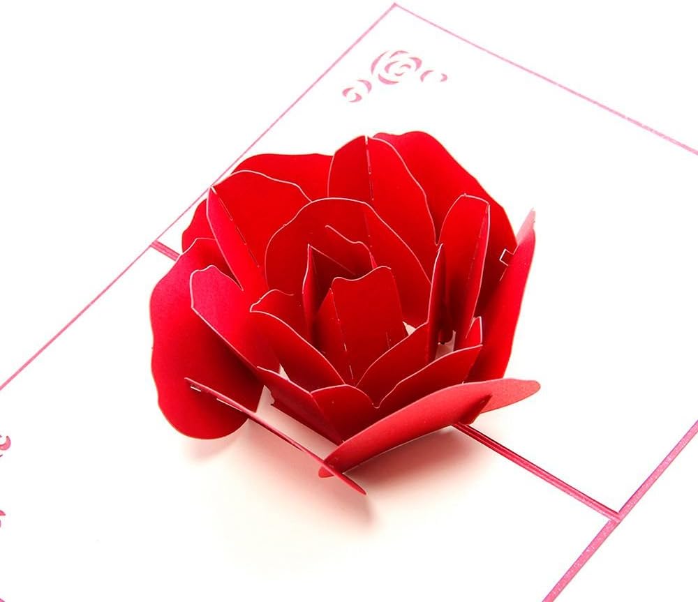 Snowinspring 3d Pop Up Rose Merci Cartes Postales De Fleurs Fleur Papier Vierges A La Main Vintage Joyeux Anniversaire Cadeau Carte Cadeau Cuisine Maison Decorations Et Accessoires De Fetes Centroarco Com