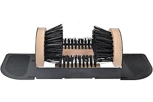 Huvqianu Boot Scraper | Boot Dirt Cleaner Scraper | Heavy Duty Shoe Dirt Mud Snow Remover Scrubber Brush for Camping Farm Por