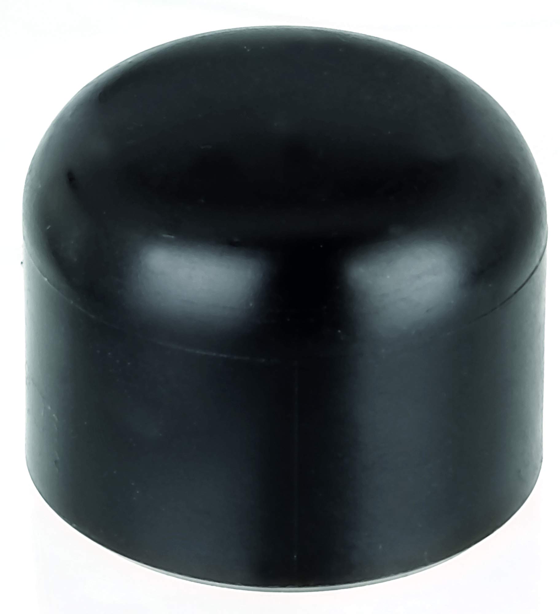 Post Cap for Round Metal Posts 34 mm Black