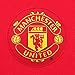 Manchester United FC Official Soccer Gift Mens Crest Polo Shirt Red Large