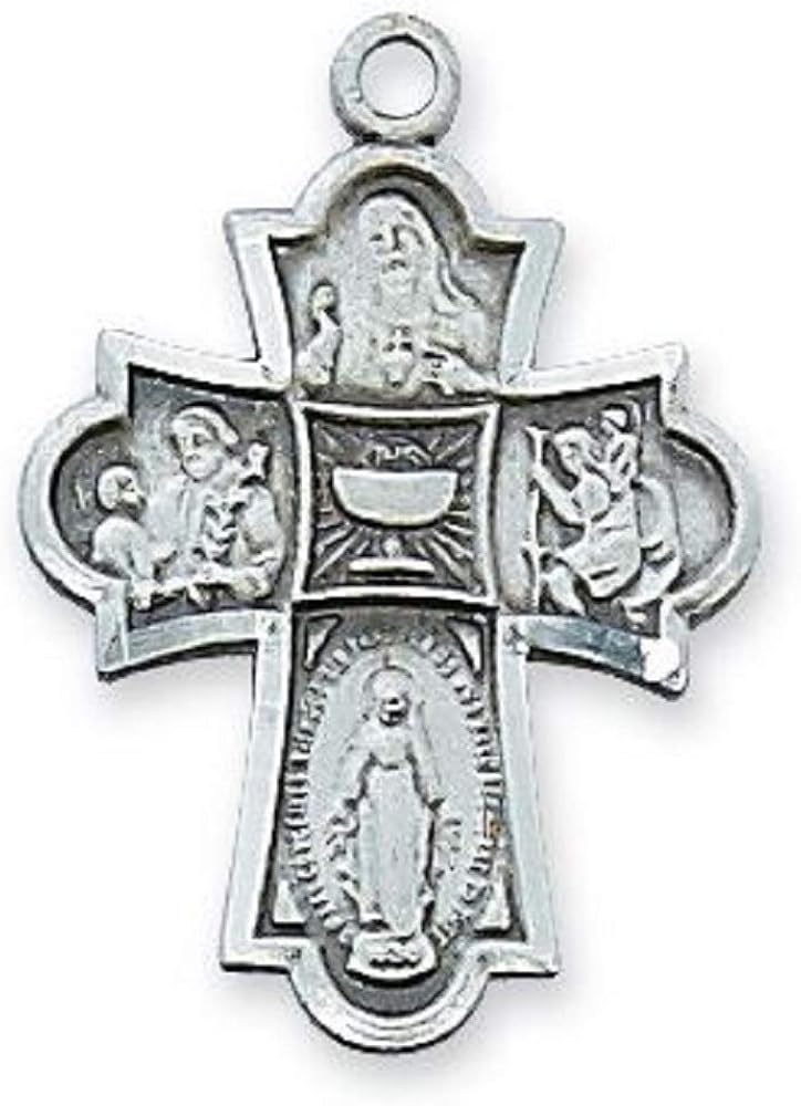 boys communion medal