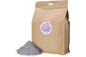 Lavande Sur Terre 1 Lbs French Dried Lavender Buds - Lavandula Dentata, 16 oz Value Pack - Highland Lavender Flower Buds for Culinary, DIY Projects, and Aromatherapy, LV-U-3