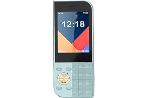 Wisoqu 2G Mobile Phone, 2.8 Inch Screen with Big Buttons Clear Sound, Triple SIM Card Slots 3800mAh Battery FM Radio Bright F